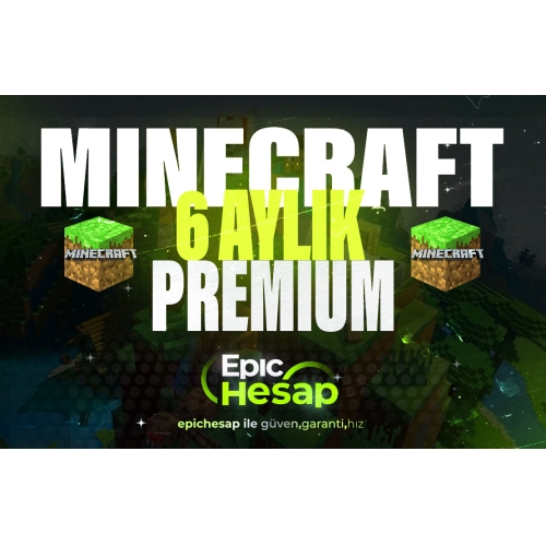  6 AYLIK Minecraft Premium + Garanti